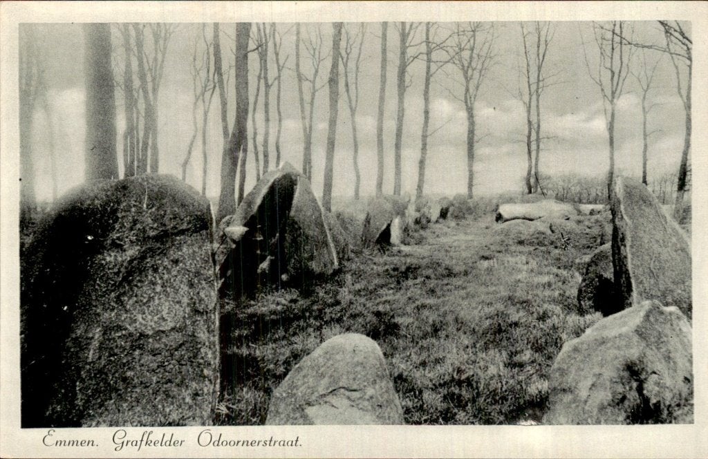 Emmen - Grafkelder - Odoornerstraat, Ophalen of Verzenden, 1920 tot 1940, Ongelopen, Drenthe