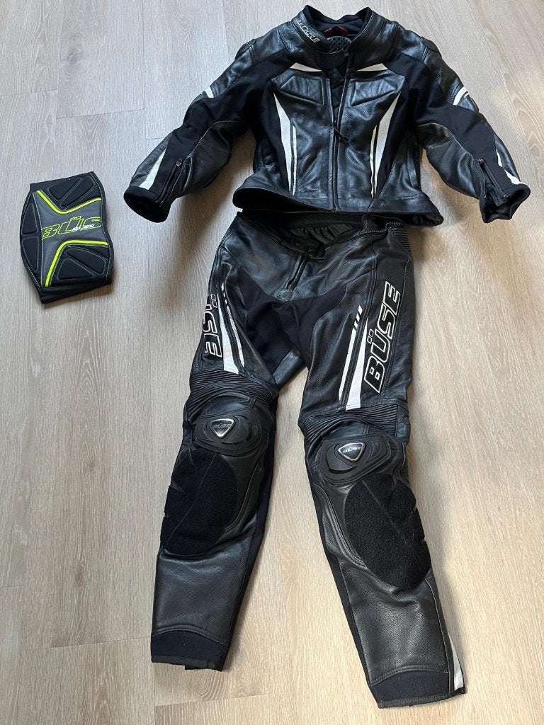Büse lederen motorpak, Ophalen, Combipak, Dames, Büse