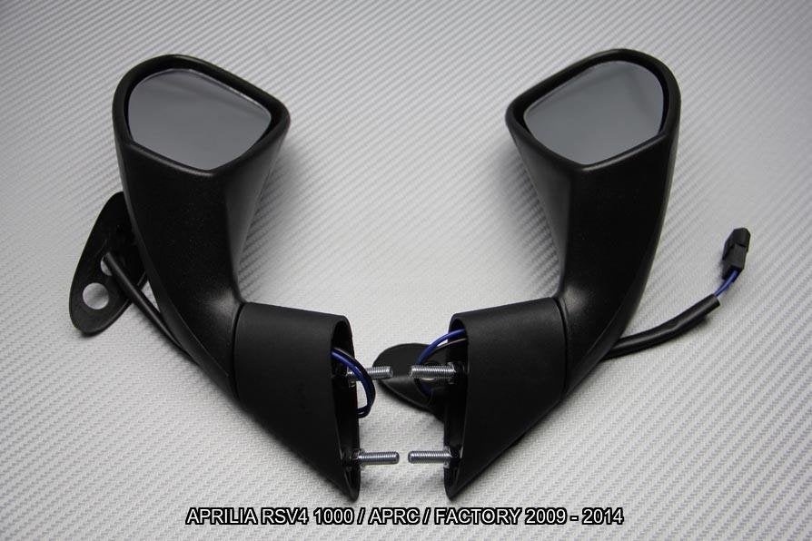 Set spiegels type origineel APRILIA RSV4 1000 2009 - 2014