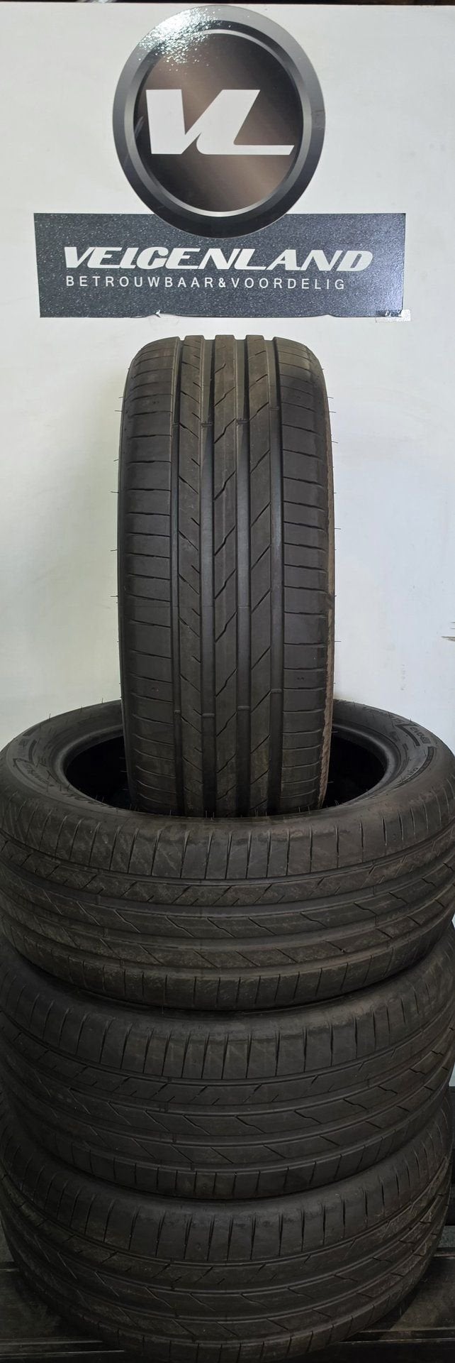 Hankook Ventus S1 Evo 2 SUV 255-45-19 2554519 255/45R19 100V, Auto-onderdelen, Banden en Velgen, 19 inch, Gebruikt, 255 mm, -