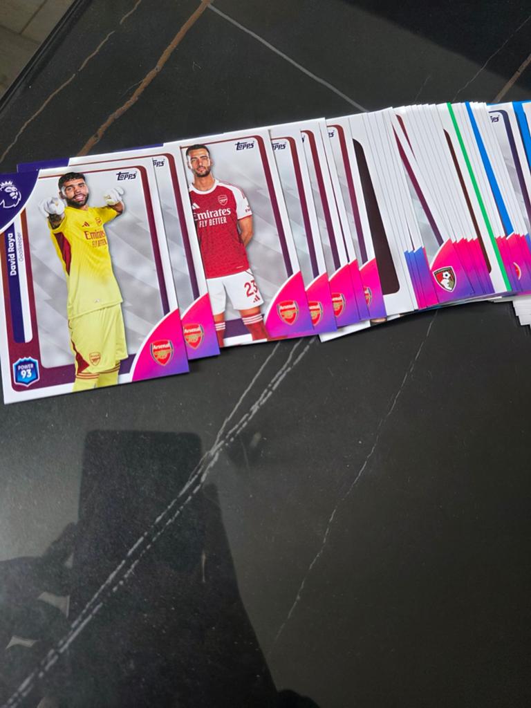 Topps voetbal kaarten, Ophalen of Verzenden, Zo goed als nieuw, Buitenlandse clubs, Spelerskaart
