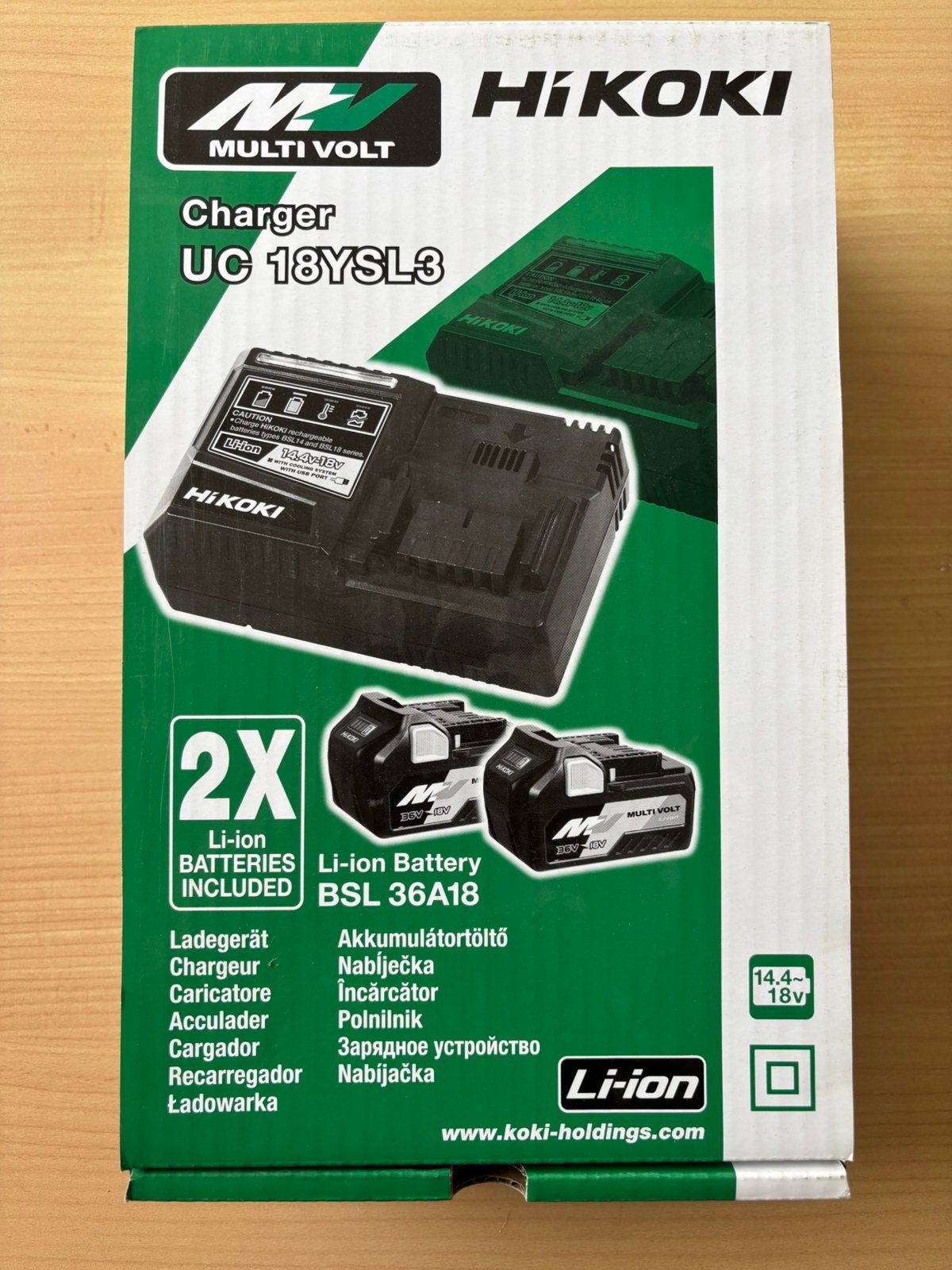 HiKOKI BoosterPack (UC18YSL3 Snellader + 2x MultiVolt Accu), Ophalen of Verzenden, Nieuw