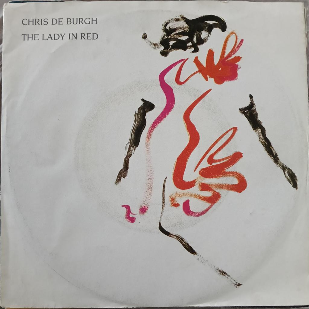 Chris de Burgh The lady in red, Gebruikt, 7 inch, Single, Ophalen of Verzenden