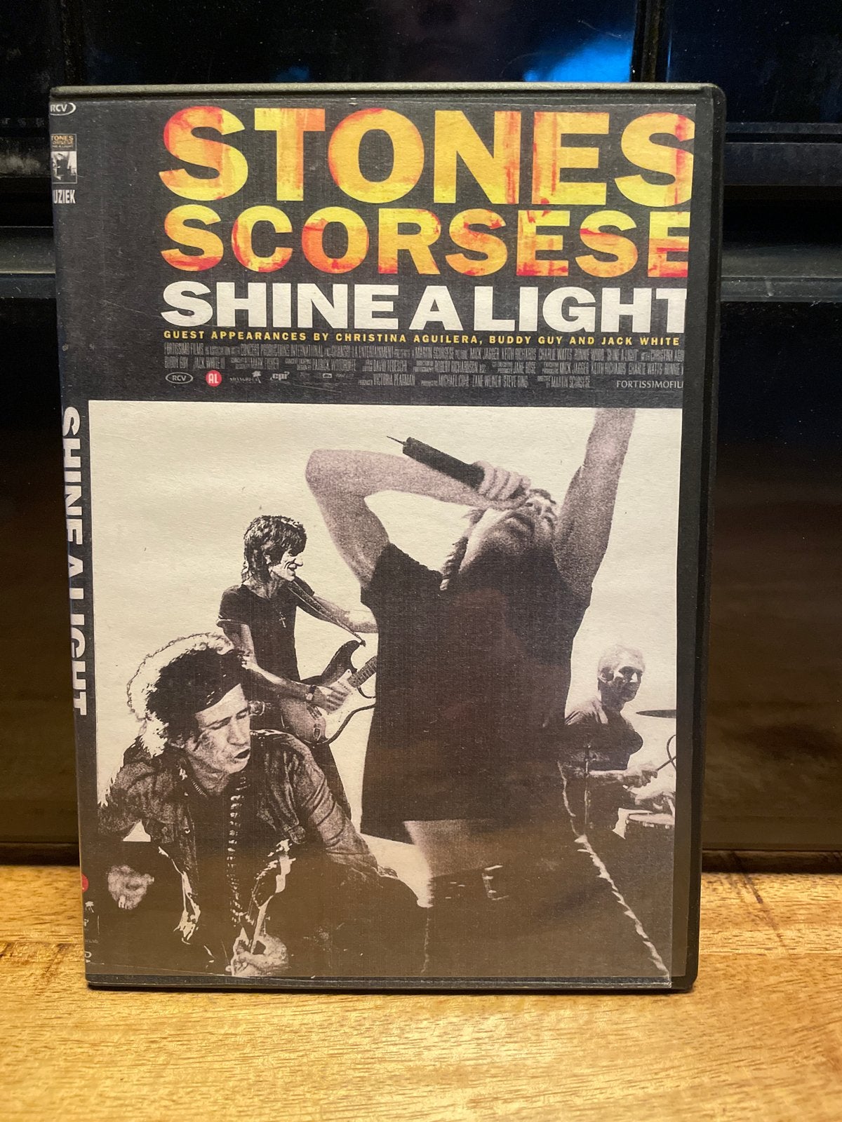 Stones Scorsese Shine a Light DVD - Concertfilm, Alle leeftijden, Nederlands, Ophalen of Verzenden, Concert