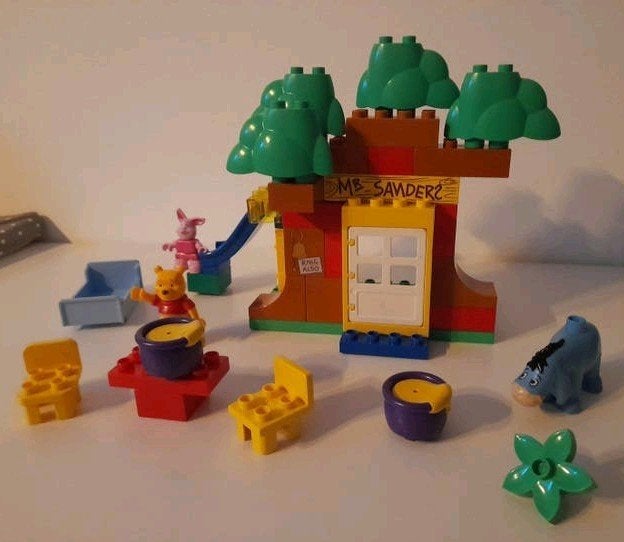 Lego Duplo Winnie de Poeh boomhuis set 5947, Overige thema's, Ophalen of Verzenden, Zo goed als nieuw, Duplo