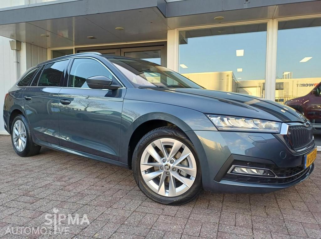 Luxe Skoda Octavia Combi 1.5 e-TSI Business Edition Plus!, Auto's, Skoda, Stof, 4 cilinders, 150 pk, 1283 kg