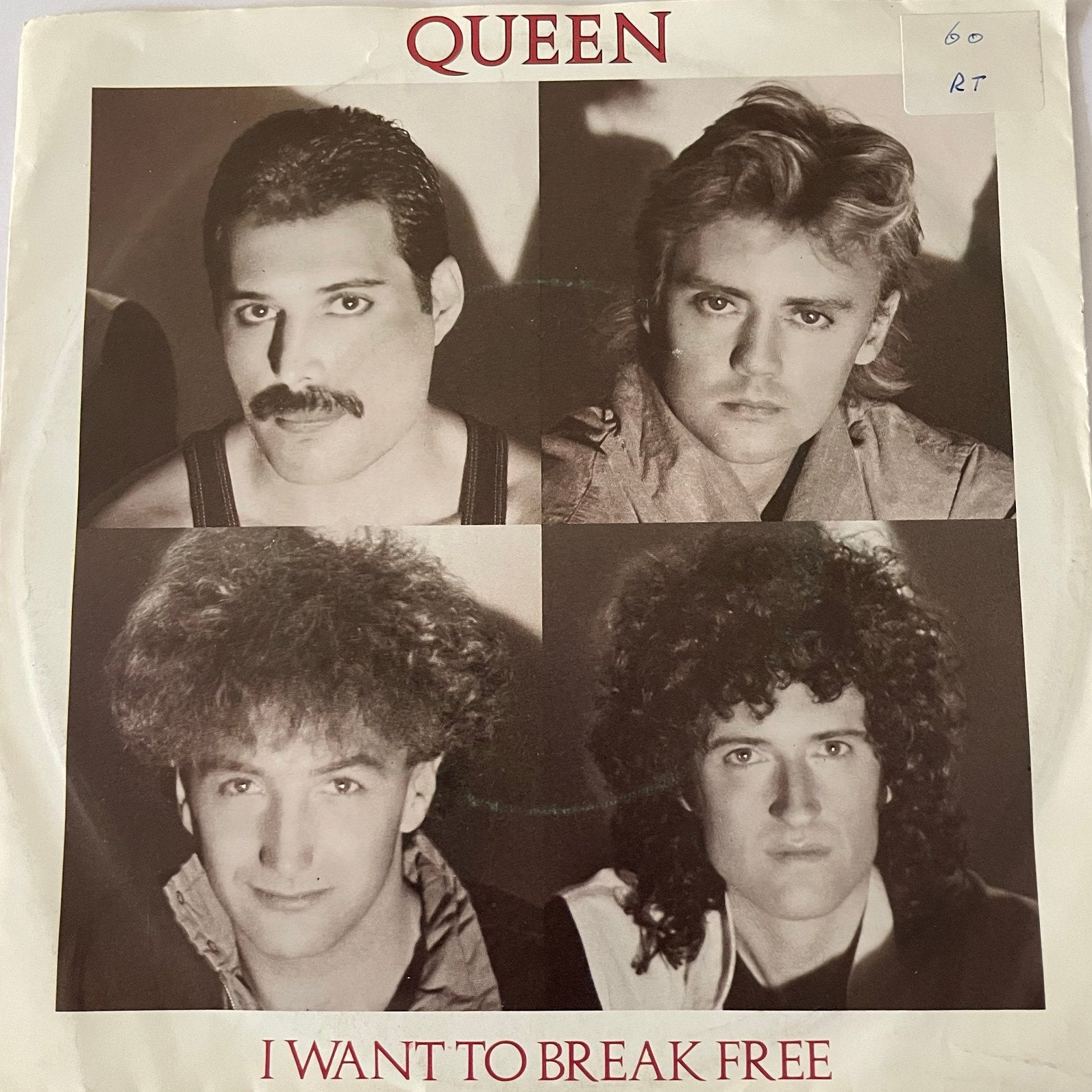 Queen - I want to break free, Ophalen of Verzenden, Zo goed als nieuw, Pop