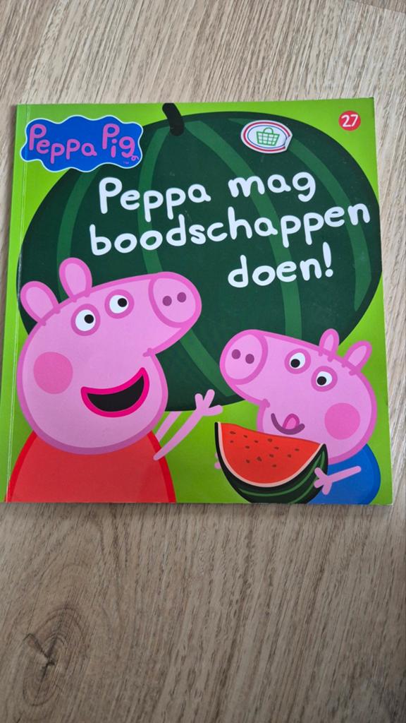 Peppa Pig mag boodschappen doen, Ophalen, Zo goed als nieuw