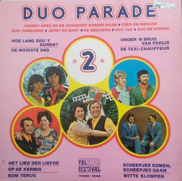 Duo Parade 2  Lp, Cd's en Dvd's, LP, Verzenden, Zo goed als nieuw, Levenslied of Smartlap