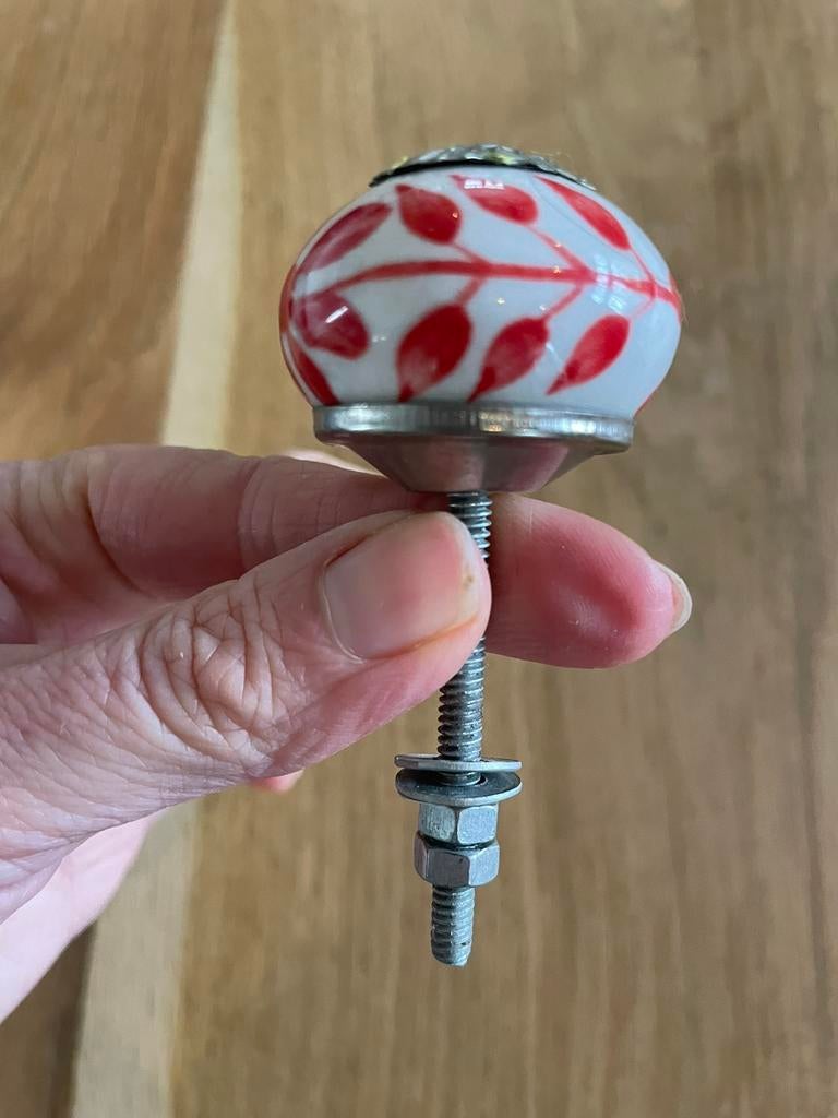 Lade knoppen 6 stuks, Huis en Inrichting, Kasten | Ladekasten, Minder dan 50 cm, Ophalen of Verzenden, Zo goed als nieuw, Minder dan 25 cm