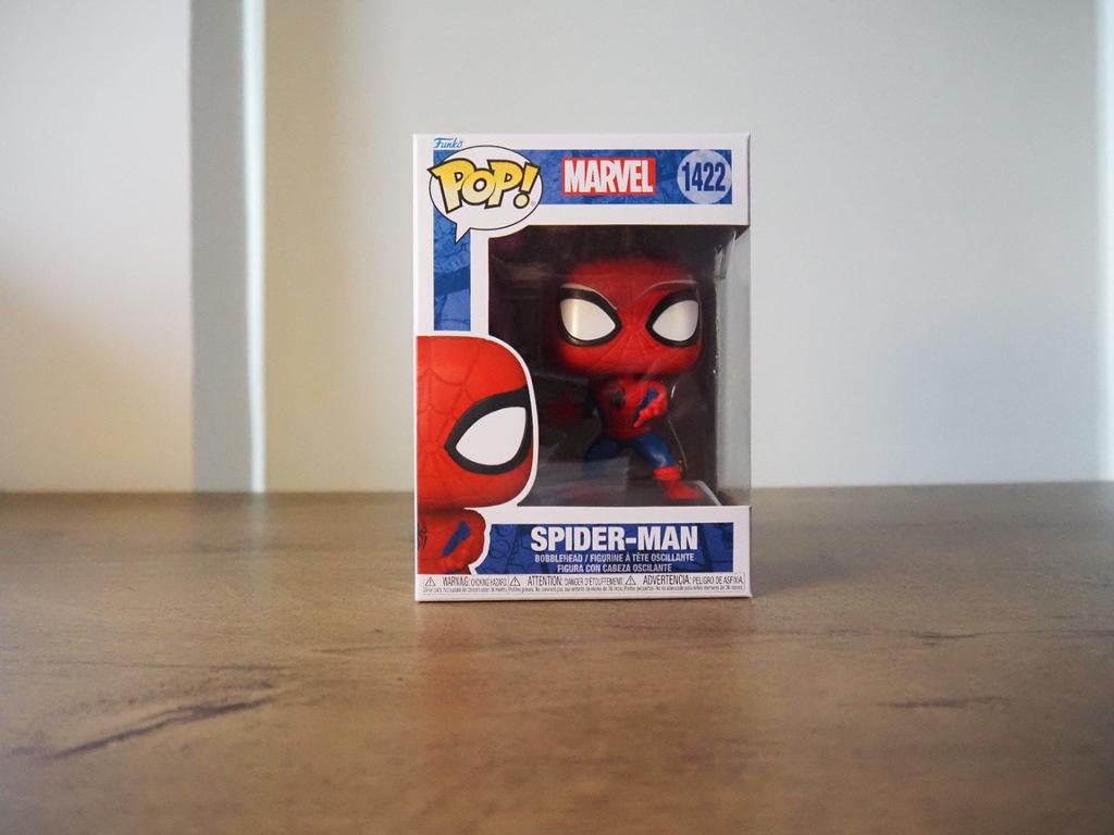 Marvel Spiderman 1422 Funko pop, Ophalen of Verzenden, Zo goed als nieuw