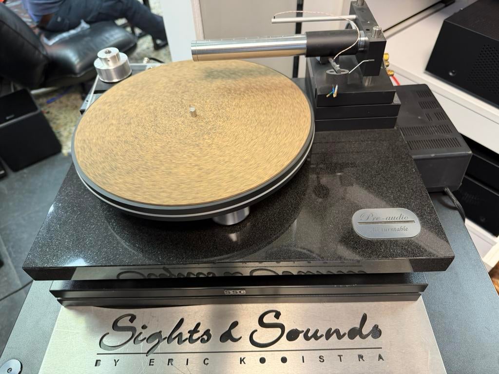 High End Pre Audio DE-1800 BLDC tangentiale draaitafel, Overige merken, Ophalen of Verzenden, Zo goed als nieuw, Platenspeler