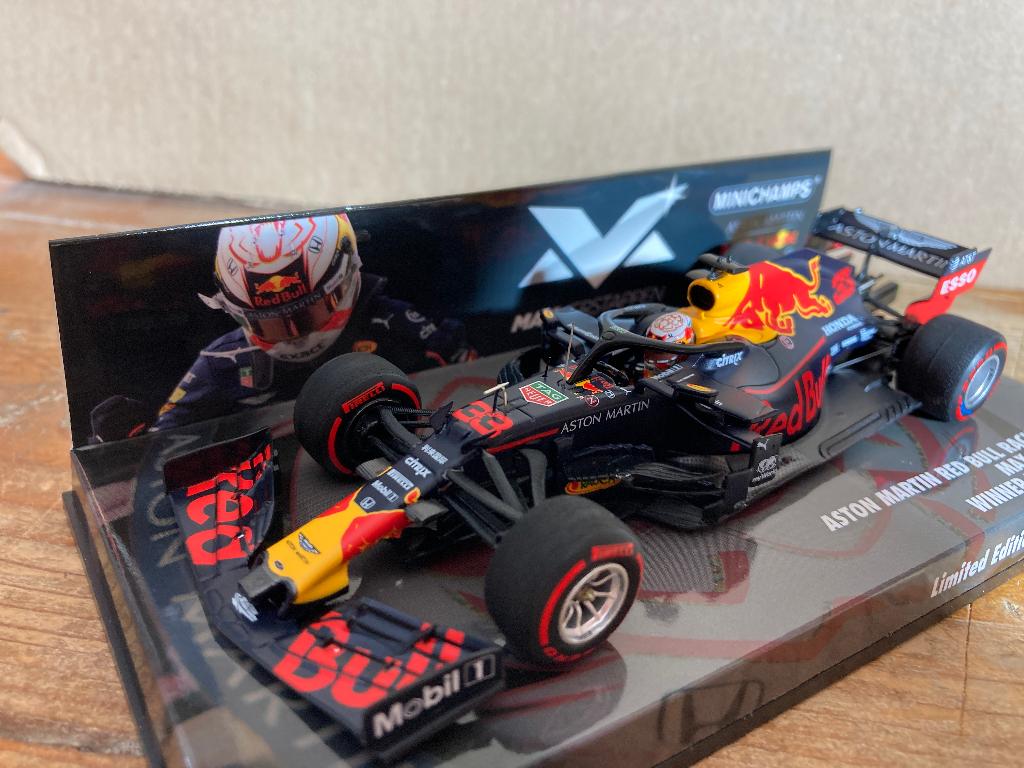 ✅ Max Verstappen 1:43 editie 56 Brazilië GP win 2019 RB15, Ophalen of Verzenden, Nieuw, Formule 1