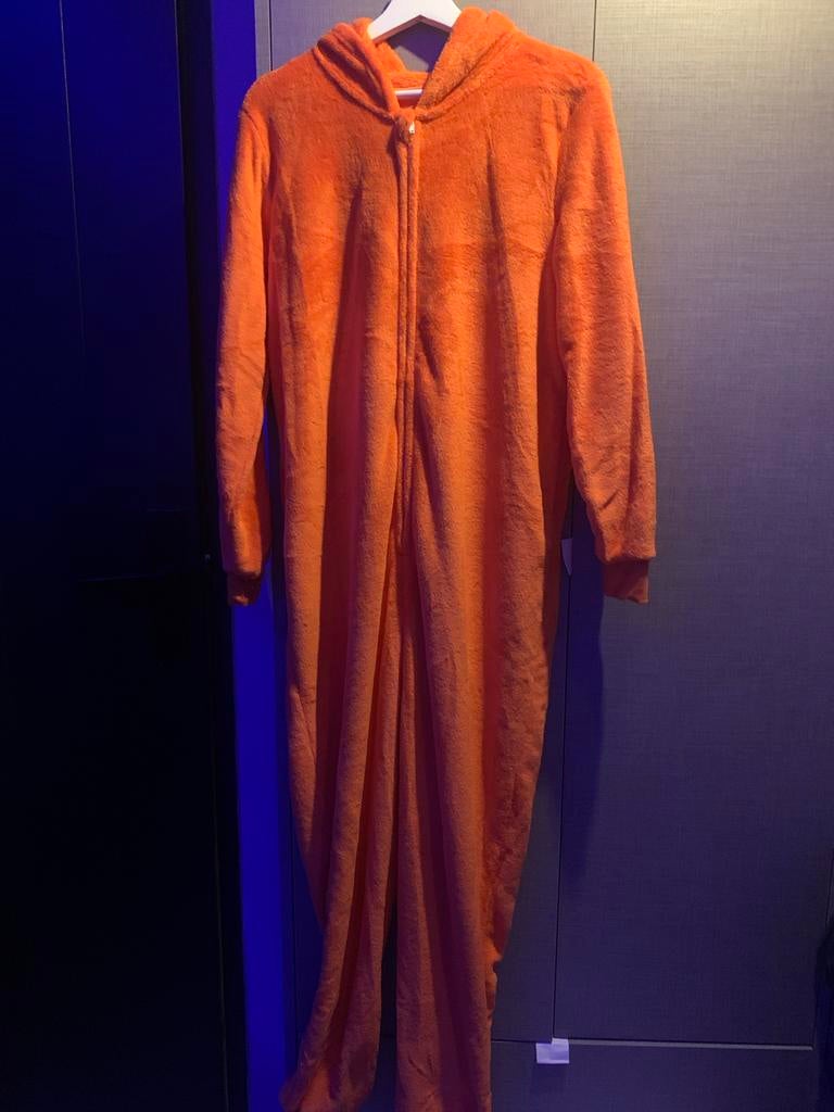 Oranje Carnavalspak - Nieuw - Maat M, Carnaval, Maat 48/50 (M), Nieuw, Ophalen of Verzenden