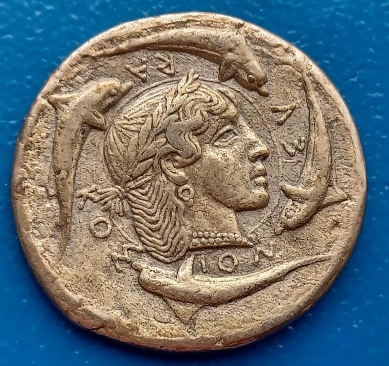 Penning BP IV Syracuse Demareteion Ve eeuw v.Chr., Verzenden, Overige materialen, Nederland