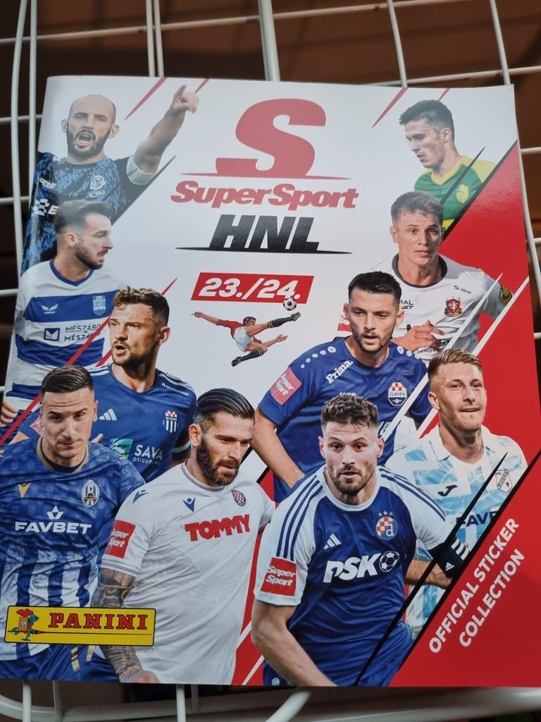 SuperSport HNL 23/24 Sticker Album Panini, Ophalen of Verzenden, Nieuw, Sticker