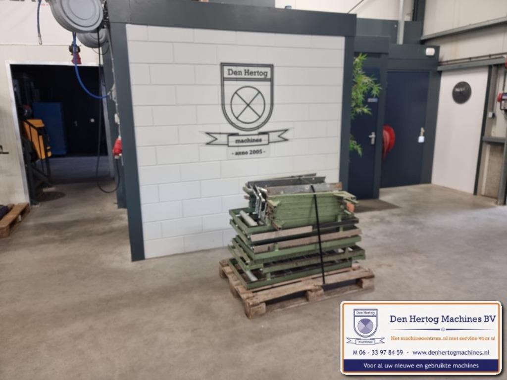 Graule rollenbaan 8m hoogte instelbaar zaagmachine rolbaan, Ophalen, Gebruikt, Afkortzaag, 30 tot 70 mm