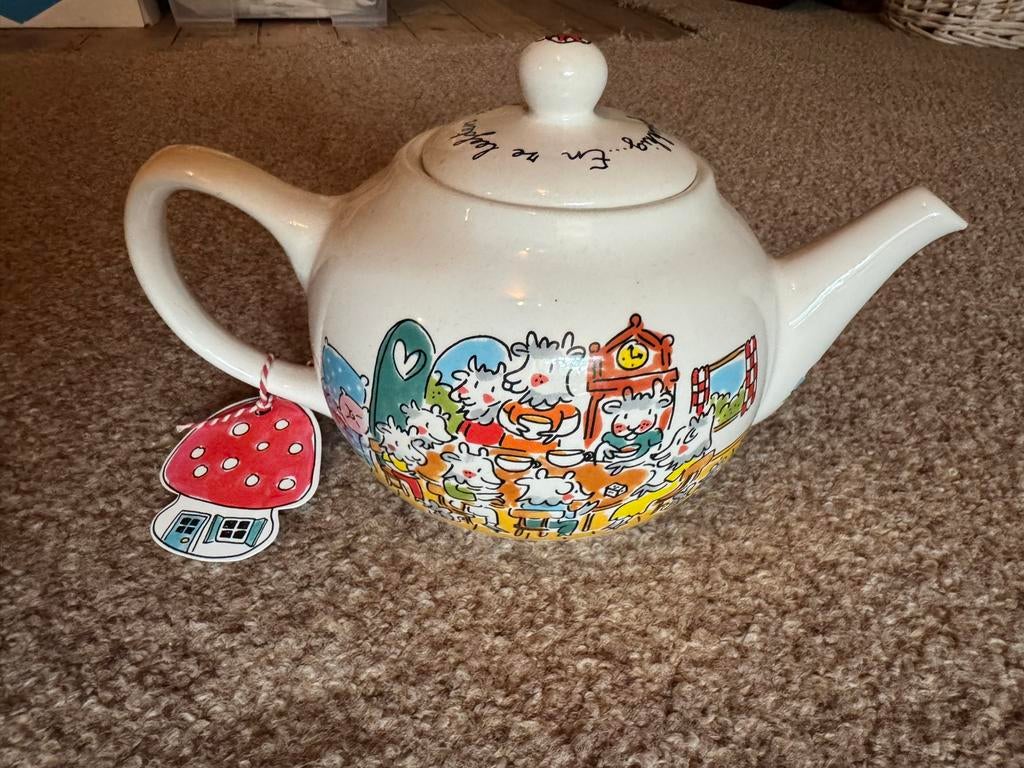Blond Amsterdam Efteling Theepot - 7 Geitjes, Ophalen of Verzenden, Nieuw