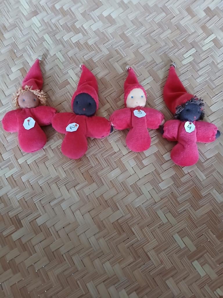 Antroposofische waldorf zonnekindpop zakpopje /kaboutertje, Ophalen of Verzenden, Nieuw, Overige typen