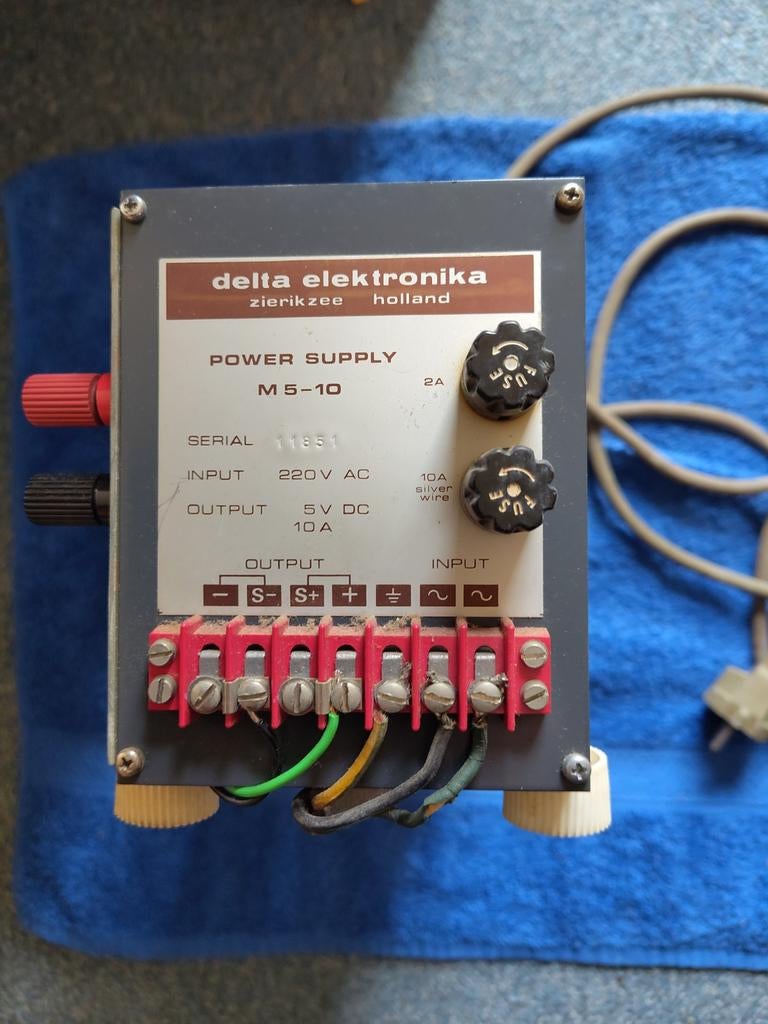 Delta voeding 5 volt 10 Ampère, Hobby en Vrije tijd, Elektronica-componenten, Ophalen