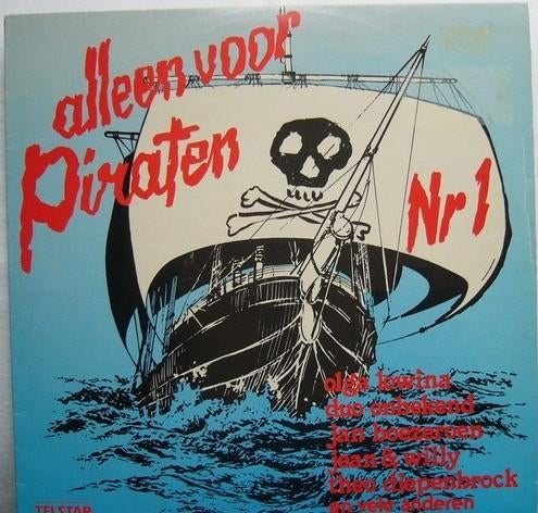 L.P. (1979) Alleen voor Piraten Nr. 1 (Telstar TPO 14931 TL), Ophalen of Verzenden, Gebruikt, 12 inch, Levenslied of Smartlap