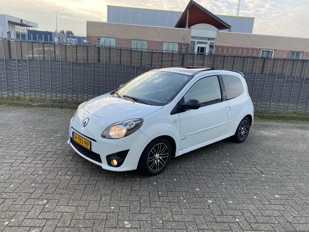 Renault Twingo 1.2 16V 2008 Wit, Auto's, Voorwielaandrijving, Twingo, 31 €/maand, 4 cilinders