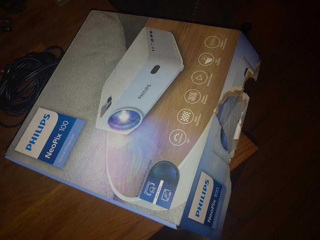 Philips Neopix 100 beamer, Philips, LED, Ophalen of Verzenden, Zo goed als nieuw