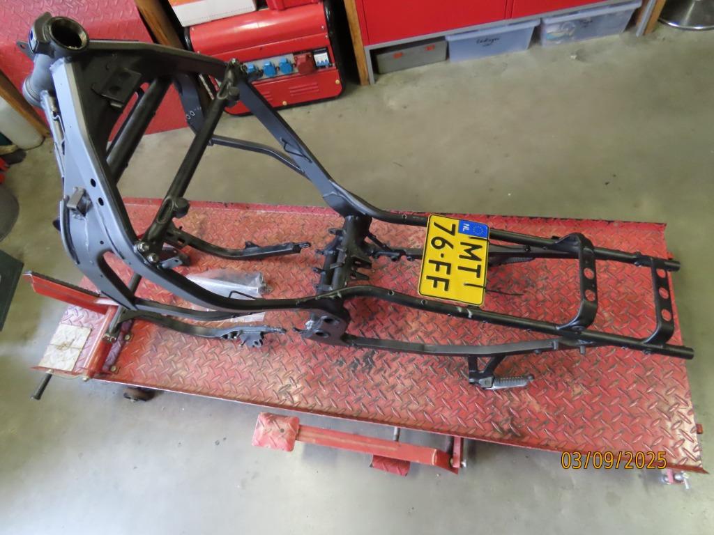 GSX600F GN72 Frame + NL Kenteken b.j.1994 GSX 600 F, Motoren, Onderdelen | Suzuki, Ophalen, Gebruikt, Suzuki