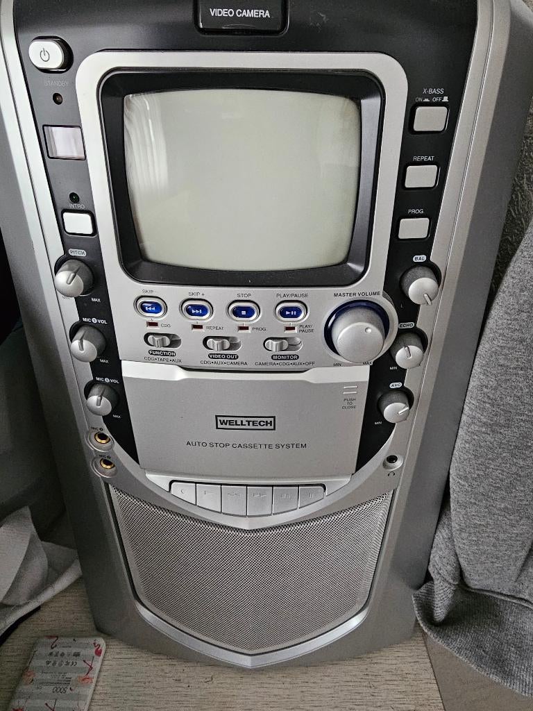 Karaoke, Ophalen, Gebruikt, Radio, Met cd-speler