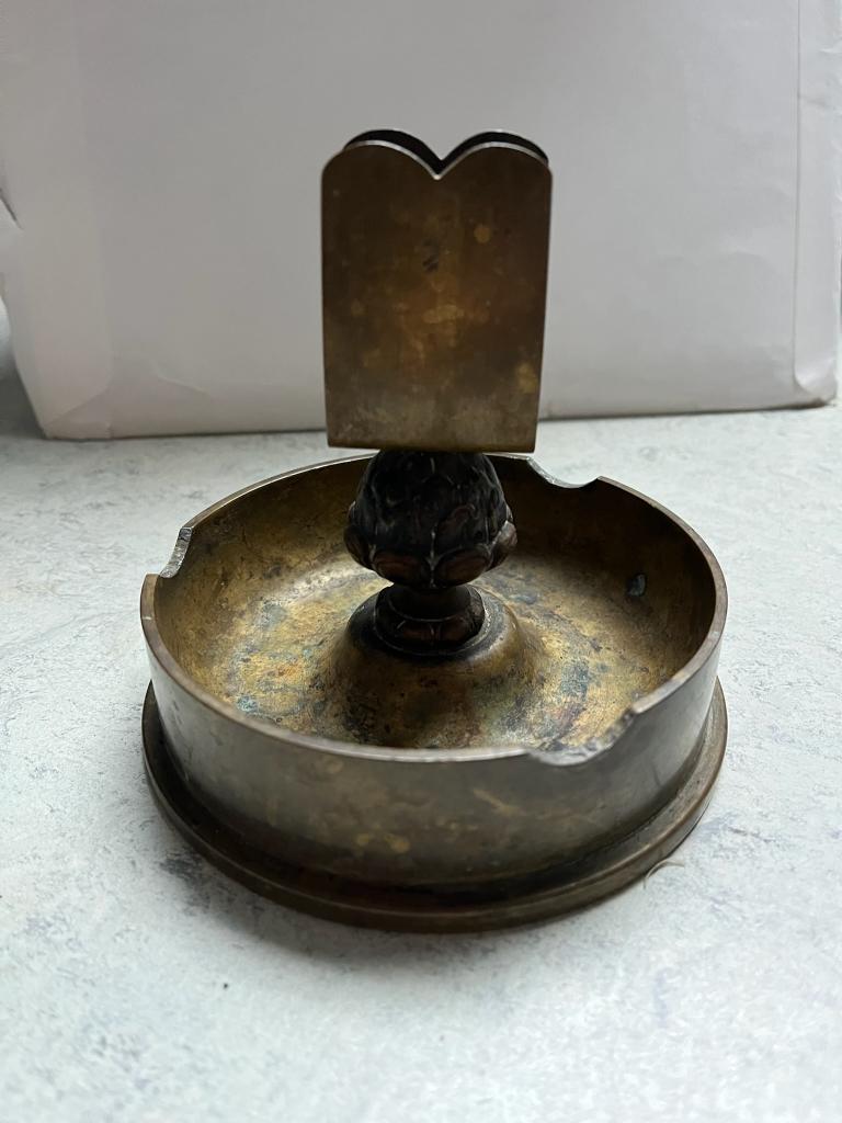 Zware asbak van 3.7" granaathuls, Ophalen of Verzenden, Luchtmacht, Nederland, Overige typen