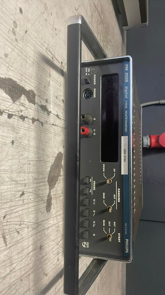 PHILIPS PM 2526 digital rms multimeter 600-3702, Ophalen of Verzenden, Gebruikt