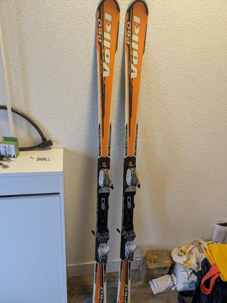 Völkl P60 ski's 178 cm, Sport en Fitness, 160 tot 180 cm, Gebruikt, Skiën, Ski's