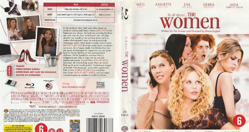 It's All about the Woman Blu ray ( ned. ondert.), Ophalen of Verzenden, Zo goed als nieuw, Humor en Cabaret