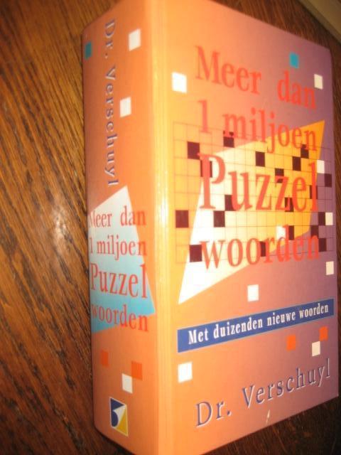 dr. verschuyl / meer dan 1 miljoen puzzel woorden, Boeken, Woordenboeken, Zo goed als nieuw, Nederlands, Overige uitgevers, Ophalen of Verzenden