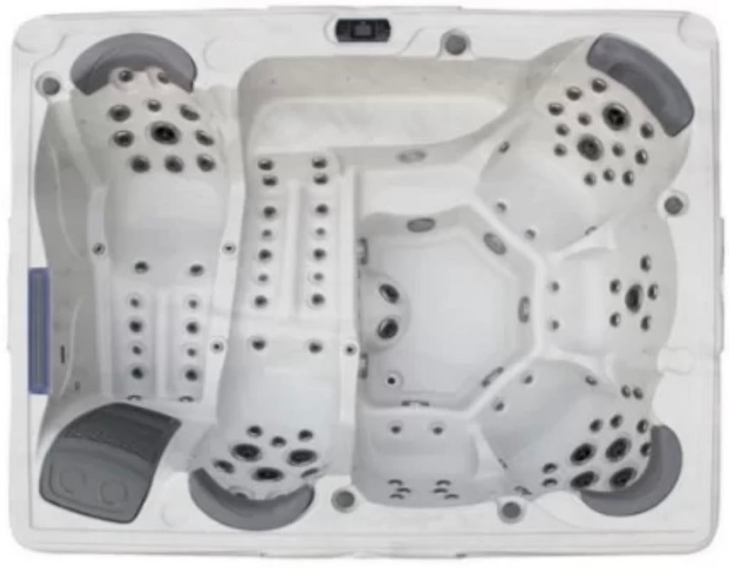 Jacuzzi nieuw 7 pers met 2 ligplekken €14.995,-, Ophalen of Verzenden, Nieuw, Trap, Vast