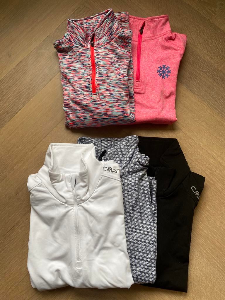5 skipullies 122/128, Overige merken, 100 tot 140 cm, Ophalen of Verzenden, Zo goed als nieuw