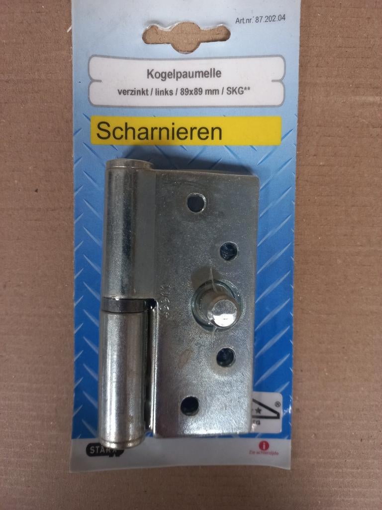 Scharnieren, Ophalen of Verzenden, Zo goed als nieuw, IJzer, Scharnier