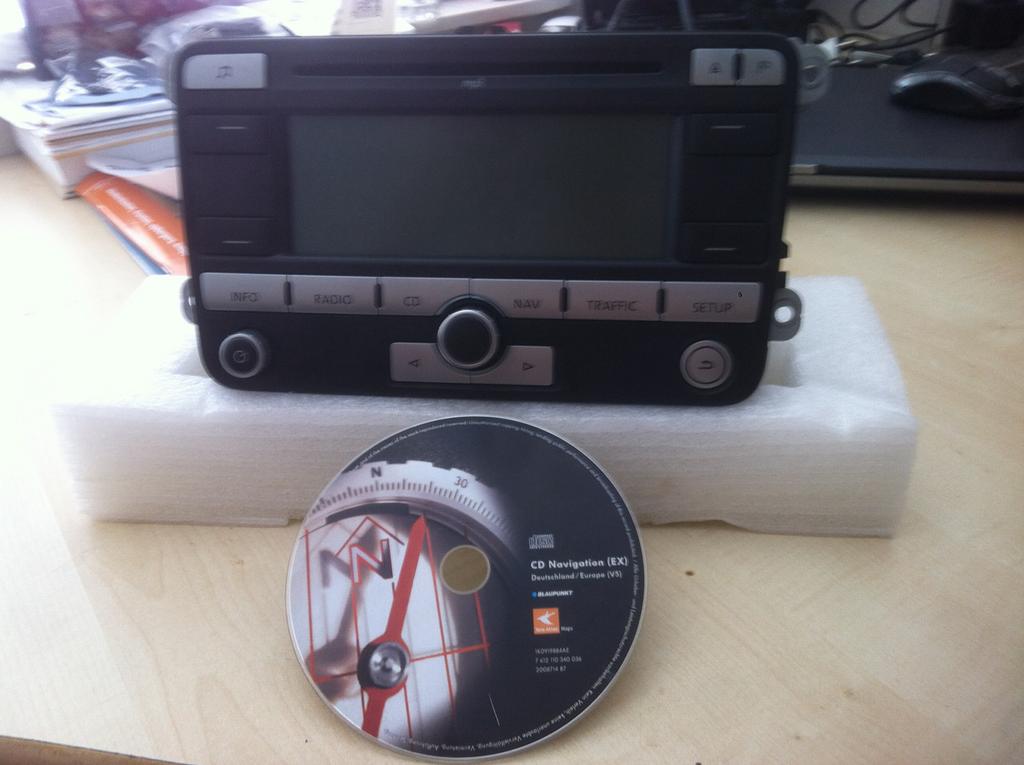 radio navigatie VW rns 300 golf caddy Mib PQ eos gps antenne, Auto diversen, Ophalen of Verzenden, Nieuw