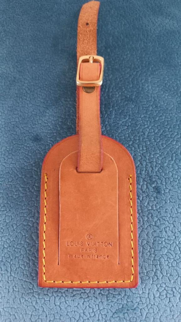 Sleutel naam hanger leer, Ophalen of Verzenden, Zwart, Leer