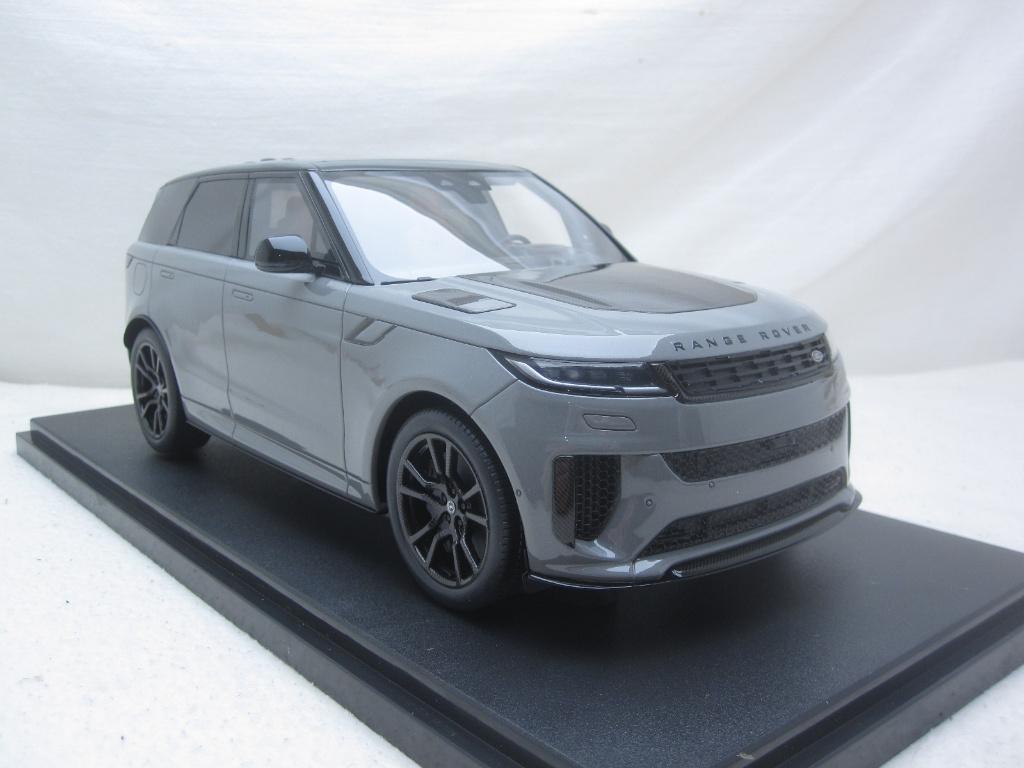 Range Rover Sport SV Edition Two 2025 grijs 1:18 GT-Spirit, Hobby en Vrije tijd, Modelauto's | 1:18, Ophalen of Verzenden, Nieuw