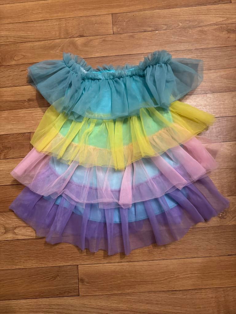 Cupcake jurk carnaval leeftijd 5-7 jaar, Ophalen of Verzenden, Zo goed als nieuw, Meisje