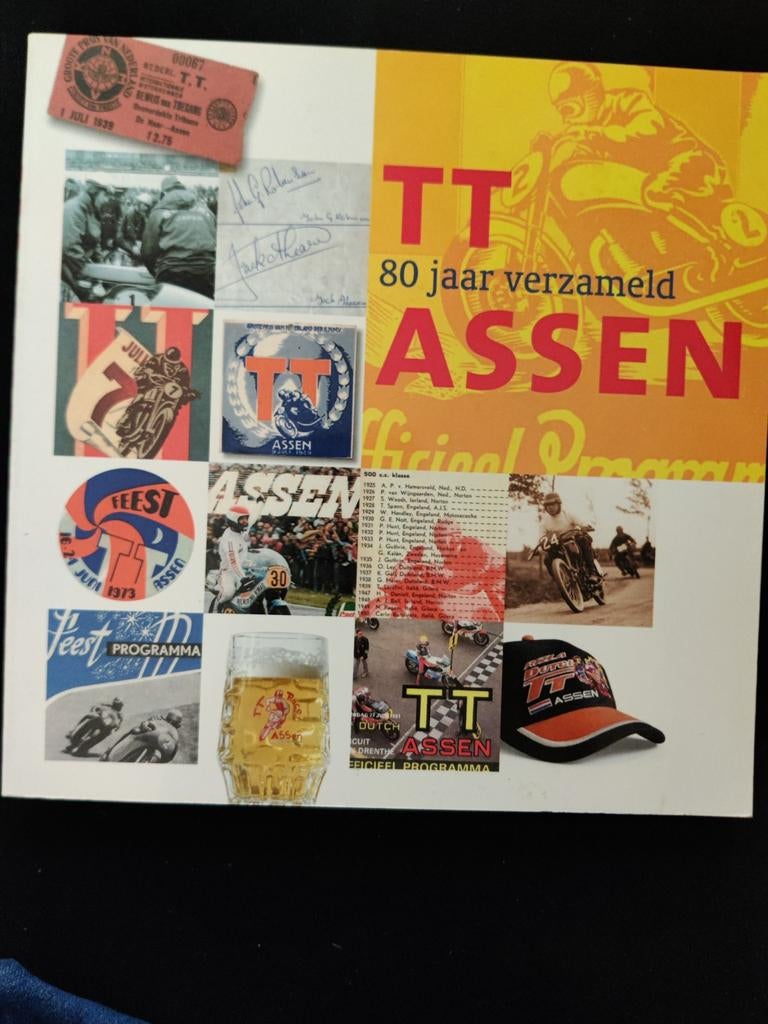 TT Assen, 80 jaar verzameld, Ophalen of Verzenden, Zo goed als nieuw, Onbekend, Balsport