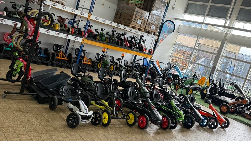 Berg skelter TESTEN SHOWROOM Reppy Buddy Rally skelters, Ophalen, Zo goed als nieuw