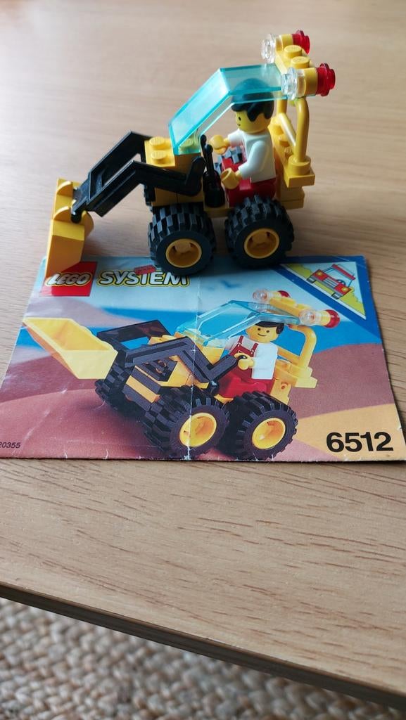 Vintage Lego System 6512 Landscape Loader, Kinderen en Baby's, Speelgoed | Duplo en Lego, Ophalen of Verzenden, Zo goed als nieuw