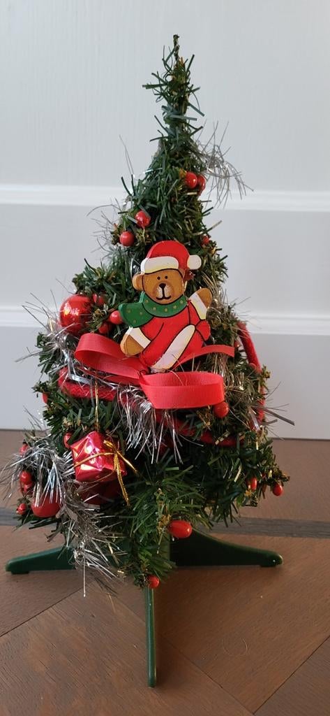 Mini kunstkerstboom 30 cm, Ophalen, Zo goed als nieuw