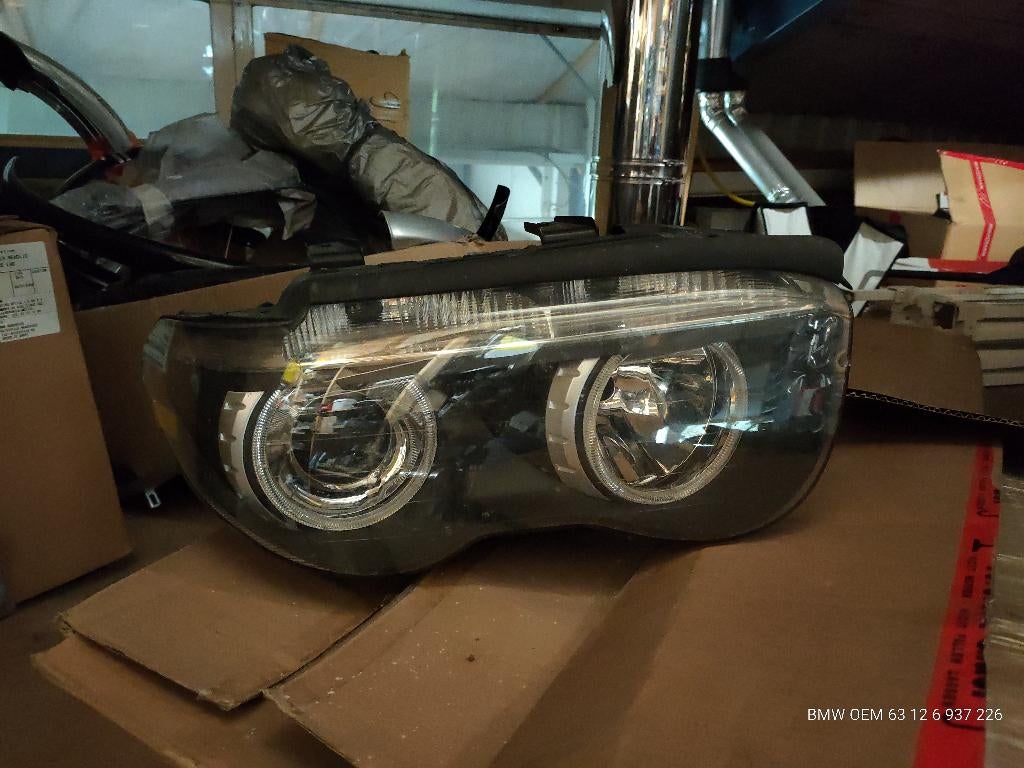 BMW 7-serie E65/E66 koplamp origineel rechts, Ophalen of Verzenden, Gebruikt, BMW
