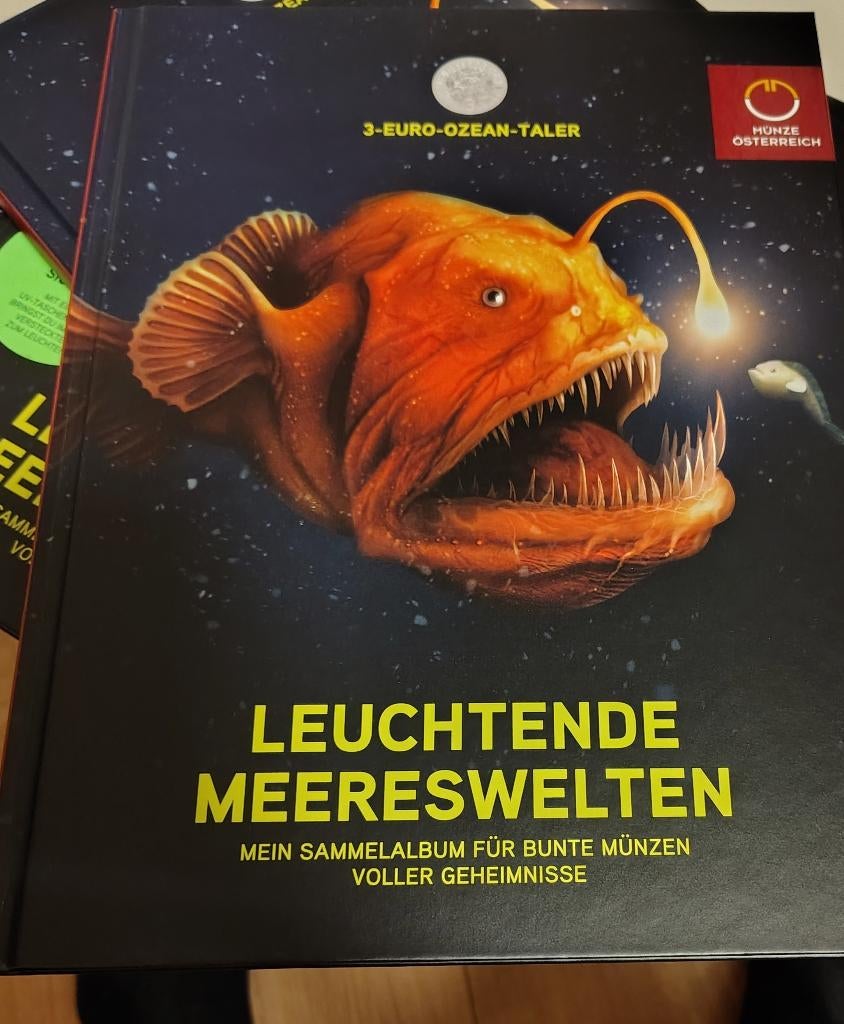 Hele album van de 3 euro euro's Oostenrijk, Ophalen of Verzenden, Oostenrijk, Overige waardes