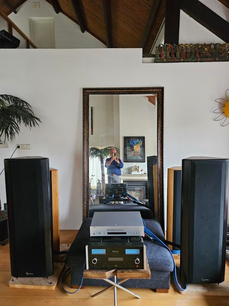 Infinity Renaissance 90 Speakers - Topklasse!, Audio, Tv en Foto, Luidsprekers, Gebruikt, 120 watt of meer, Front, Rear of Stereo speakers