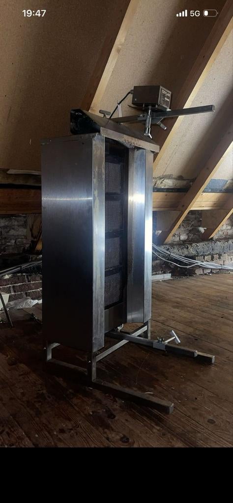 Professionele Döner Grill, Ophalen, Gebruikt, Fornuis, Frituur en Grillen