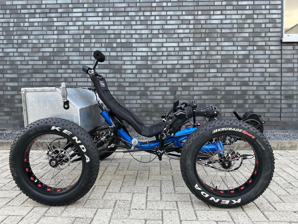 Elektrische Trike Explorer Quad vierwieler, Fietsen en Brommers, Fietsen | Driewielfietsen, Ophalen, Zo goed als nieuw, Trikexplor